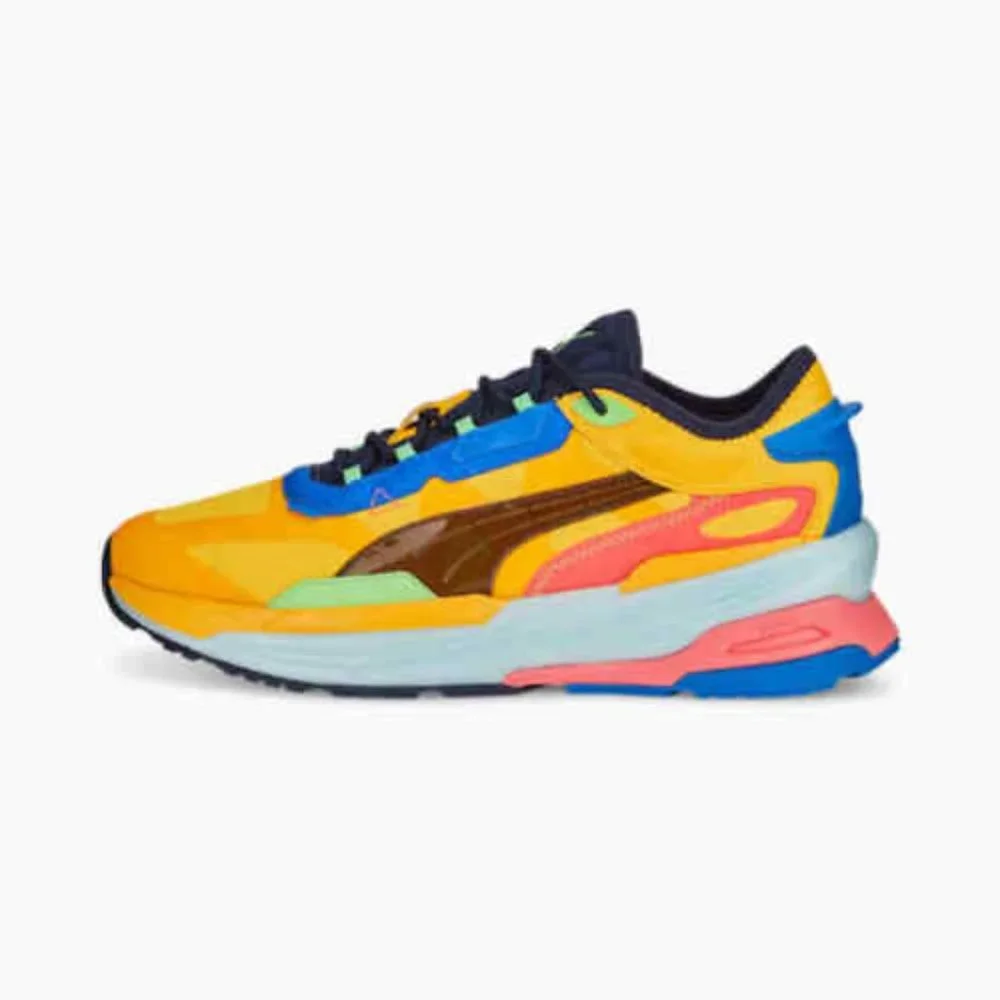 Puma Extent NITRO Energy Mens Athletic Shoes Yellow Blue 387654-01 NEW Sz 9.5 - Picture 4 of 8